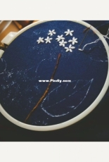 I am into embroidery ………
