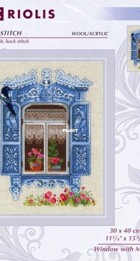 Riolis 1733 - Window with Magpie PCS
