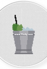 Daily Cross Stitch - Mint Julep
