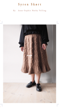 Syren Skirt by Anne-Sophie Velling