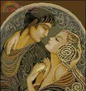 Romeo and Juliette from Вишиті картини Embroidered Paintings 111 (1) 2014 XSD