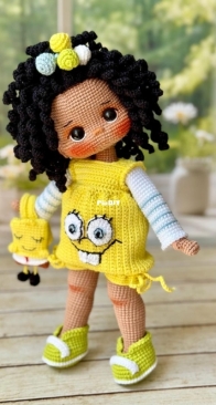 SuenBabyAmigurumiTR - Aysun - Lona Doll