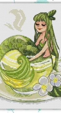 Thread And Needle Designs - Mermaid Gatherings - Jasmine Tea by Anastasia Fedorova
