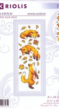Riolis 1879 - Foxes in the Leaves XSD