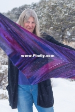 Lets Go Fly a Kite Shawl by Kimberly Perkins-Free