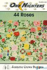 Jeanette Crews Designs JCD One Nighters 486 - 44 Roses