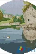Heritage Crafts Circle Serie JCDP242 Duck Pond by John Clayton