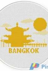 Daily Cross Stitch - Bangkok