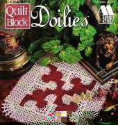 Annies Attic 879004 Crochet Quilt Block Doilies 1996