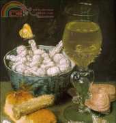 Golden Kite 969 - Still-Life with Bread and Confectionary