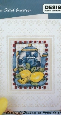 Design Works Crafts  - 724 Teapot Card