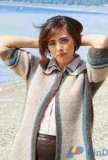 Reflections Cardigan by Faina Goberstein/skacel Vol.9 Summer -Free