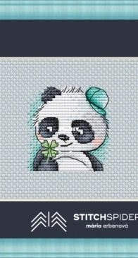 StitchSpider - Panda: Life Is Happiness by Maria Erbenova - Free