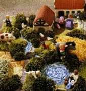 Unknow Designer-Knitted Farm and  Animals-Russian