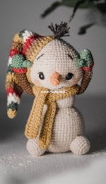 Dani Diro Handmade - Daniela Diaz - Copito Snowman