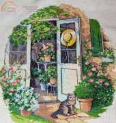 One year of my life. Door to the garden