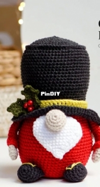 Polushka Bunny - Crochet Page - Gnomeland - CrochetGnome Toys - Maria Ermolova - Gentleman Gnome
