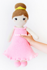 Bunnies and Yarn - Michelle Alvarez - Lillian the princess doll