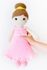 Bunnies and Yarn - Michelle Alvarez - Lillian the princess doll