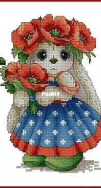 Bunny With Poppies by Svetlana Sichkar XSD