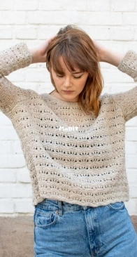 Pullover Pura BC2117 by Lene Holme Samsøe - BC Garn Design - Free