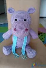 Amigurumi Happy Hippo