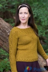 Kitra Sweater by Jennifer Wood/Wood House Knits