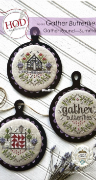 Hands on Design hd-310 Gather Butterflies - Gather Round - Summer