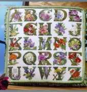 Janlynn 023-0511 Floral alphabet