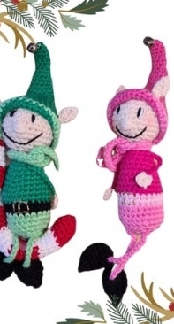 Wolldusa - Angie Lo - Christmas elf - Weihnachtself - German - Free