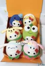 Crochet Activity ~ Fruity Kitty & Sanrio Friends