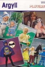 Argyll 252 Playtime - Batman Outfit and Baby Doll and Doll Clothes