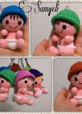 Samyeli - Baby Key Chain - Free - Turkish
