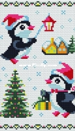 Penguins out and about (Club Point de croix)