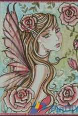 HAED HAEMHQS 507 ACEO For The Love of Roses by Molly Harrison