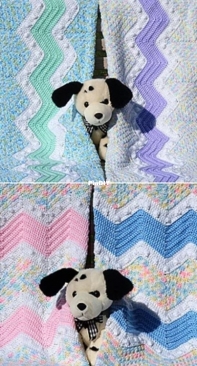 Hook and Web Designs - EB-006 - Michelle Crean - Ziggy Zaggy Baby Afghans