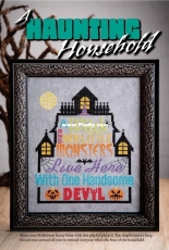 A Haunting Household by Cheryl Granda (Glendon Place) from Just Cross Stitch Halloween 2017 PCS + XSD