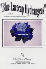 The Silver Lining SL 67 - Blue Lacecap Hydrangeas