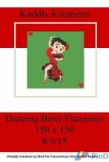 Kuddly Kreations -Michelle Cox - Dancing Betty Flamenco