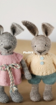 Couple Bunnie - Irina Latukhina - Mini Kykla