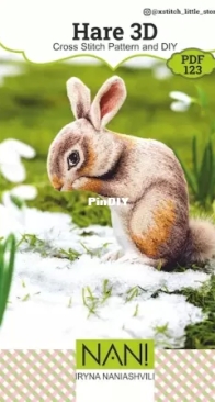 Xstitch Little Stories - Nani Studio - Hare 3D