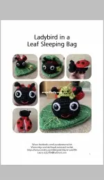 Laura Loves Crochet - Laura Sutcliffe - Ladybird in a Leaf Sleeping Bag
