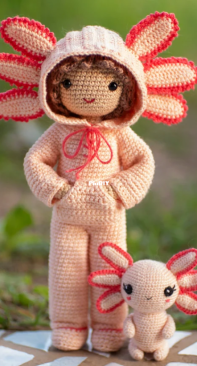 AniAmi Crochet - Annie Komarova / Margo - Axolotl Girl