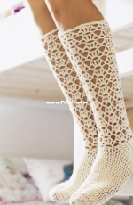 Mon Petit Violon - Vita Apala - Ladies lace socks