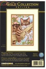 Dimensions - The Gold Collection Petites 65090 Napping Kitten