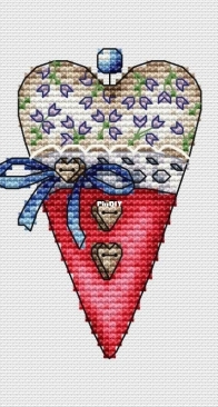 Mira Stitch - Heart by Irina Bazhenova - Free