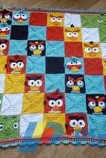 Fresh Hook Crochet - Angry Birds Inspired Baby Blanket - Free