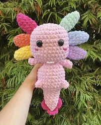 The Mary Jay Creations - Mary Jay - Rainbow axolotl