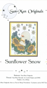 San-Man Originals - Sunflower Snow by Sandra Dering