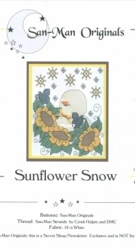 San-Man Originals - Sunflower Snow by Sandra Dering